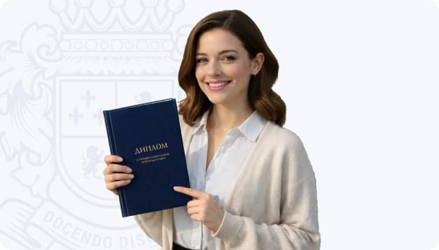 Девушка с дипломом